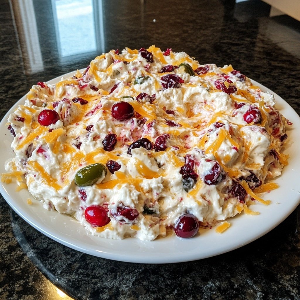 Cranberry Jalapeño Cream Cheese Dip