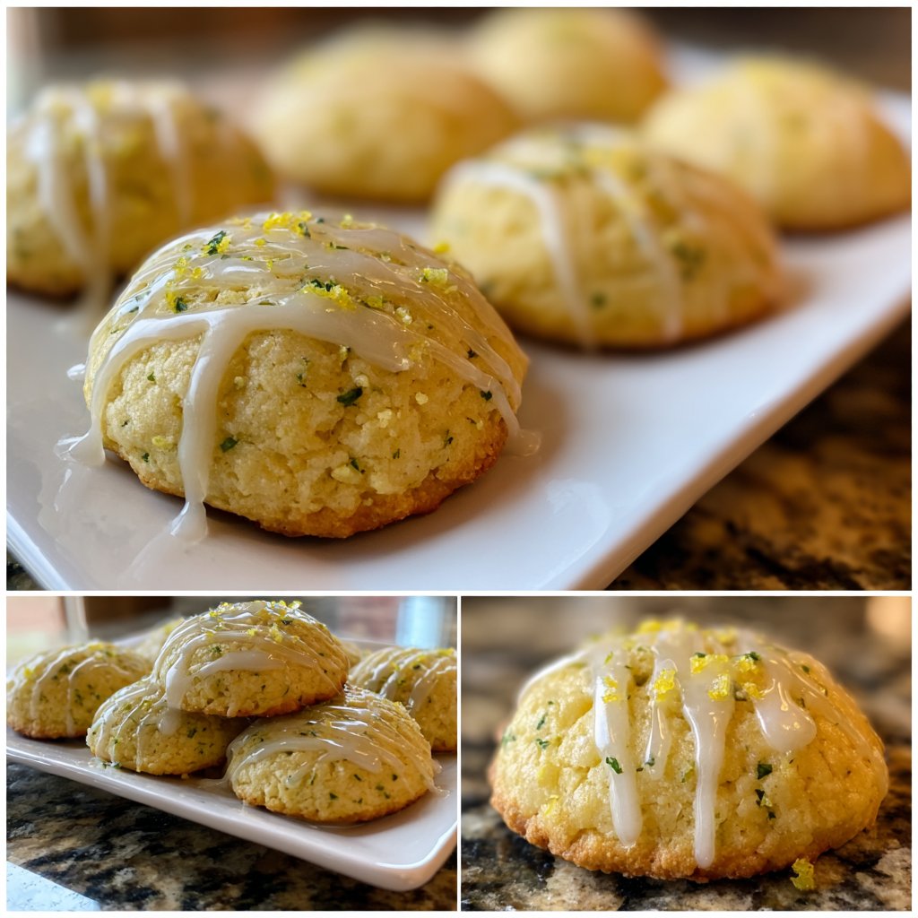 Refreshing Mint Lemon Cookies