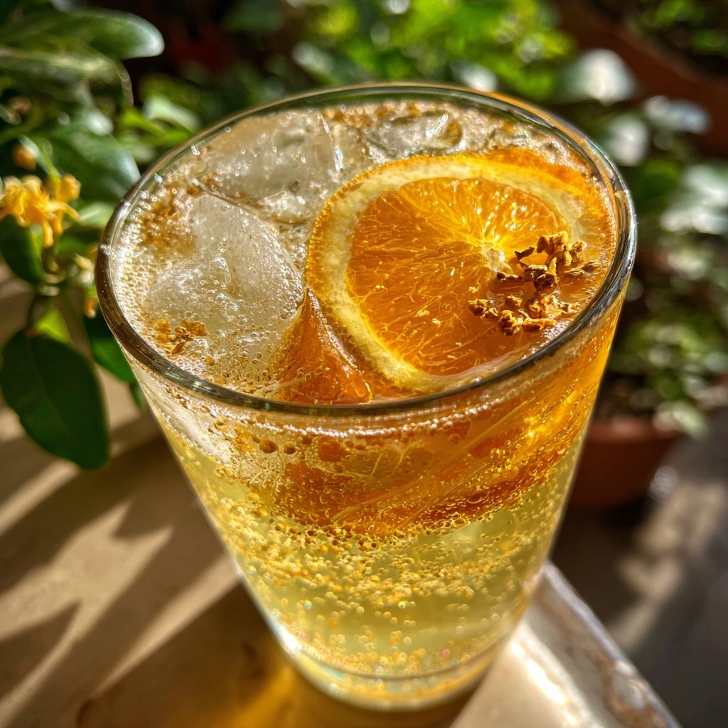 Clementine Clove Sparkling Sipper