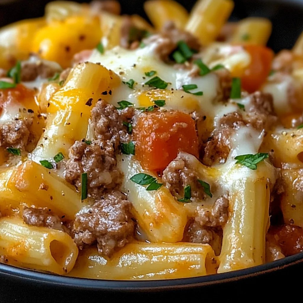 Delicious Philly Cheese Steak Pasta Recipe