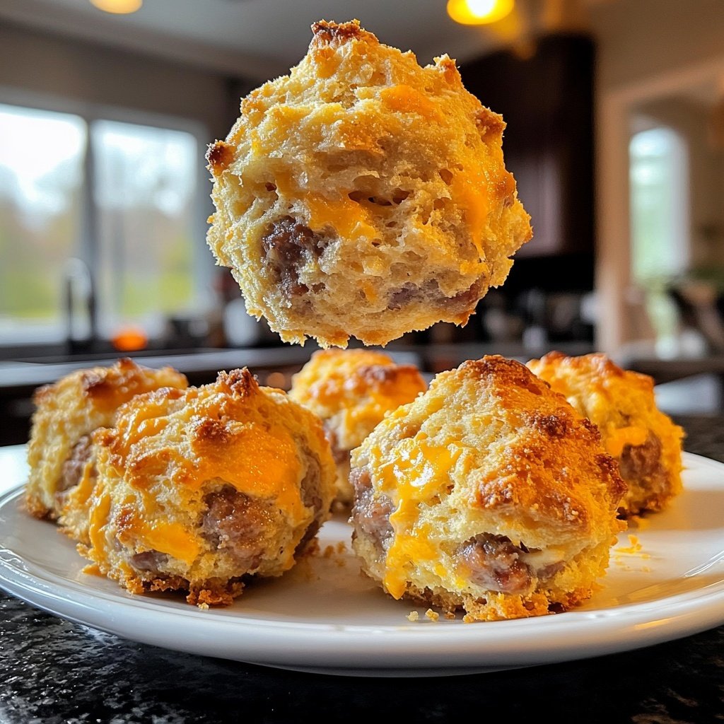 My Red Lobster Biscuit Sausage Balls