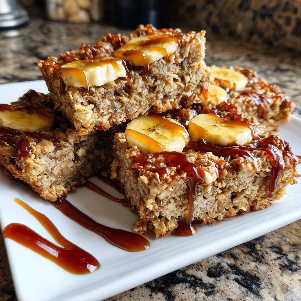 Banana Maple Oatmeal Bake