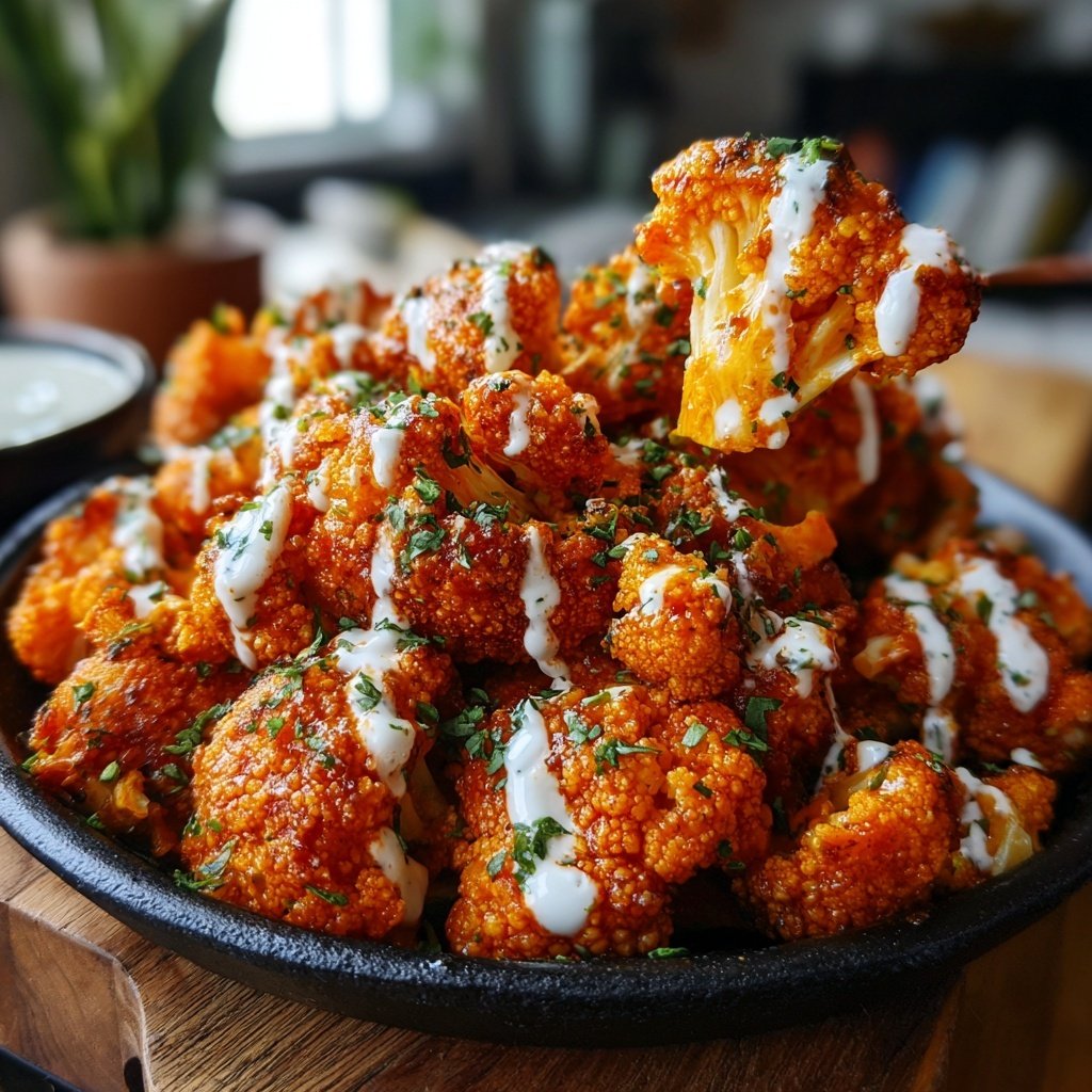 Buffalo Cauliflower Bites Platter