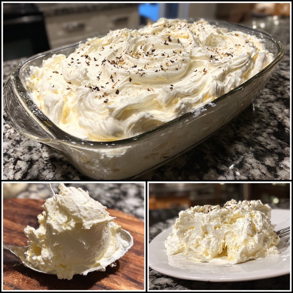 Fluffy Vanilla Bean Mousse