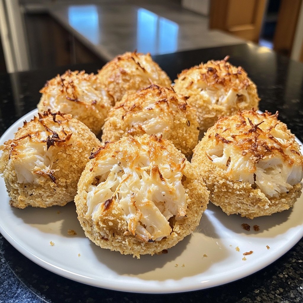 Baked Crab Bombs Recipe