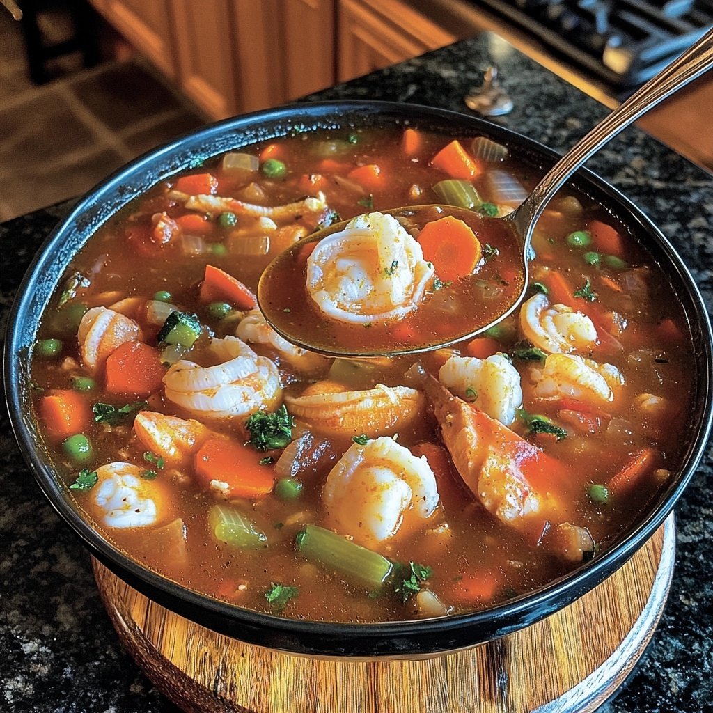 Classic San Francisco Cioppino Seafood Stew Recipe