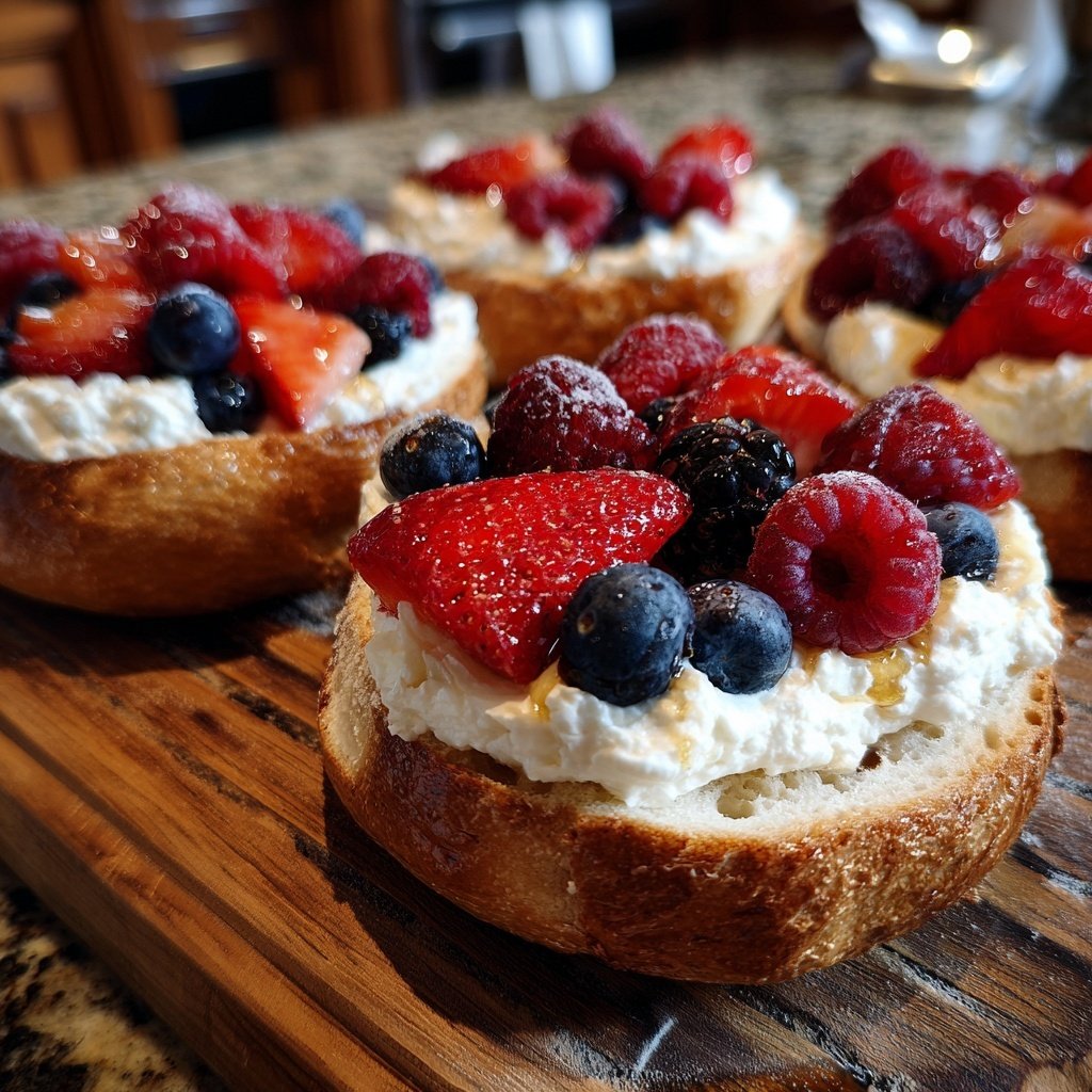 Protein Bagels with Vanilla Greek Yogurt