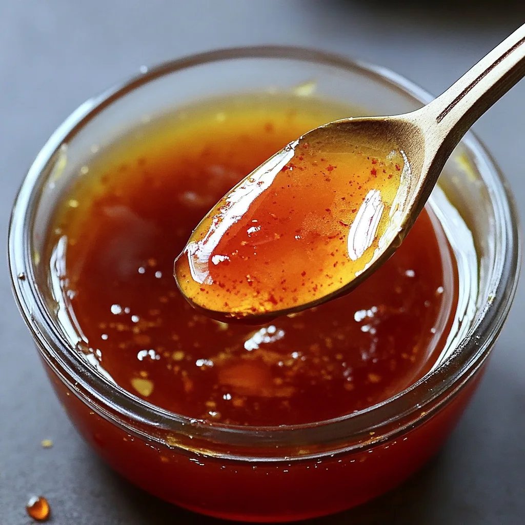 Homemade Hot Honey Sauce