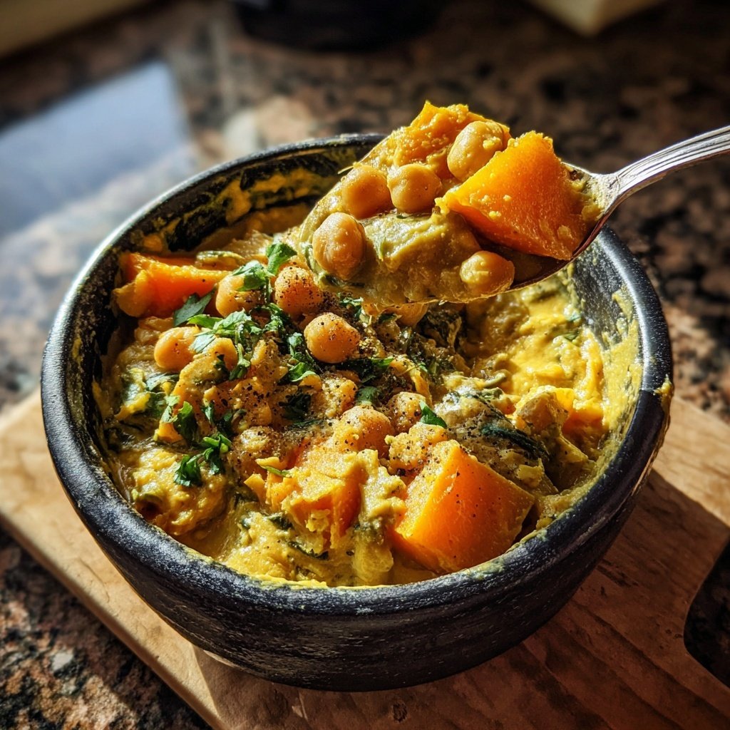 Butternut Chickpea Coconut Stew