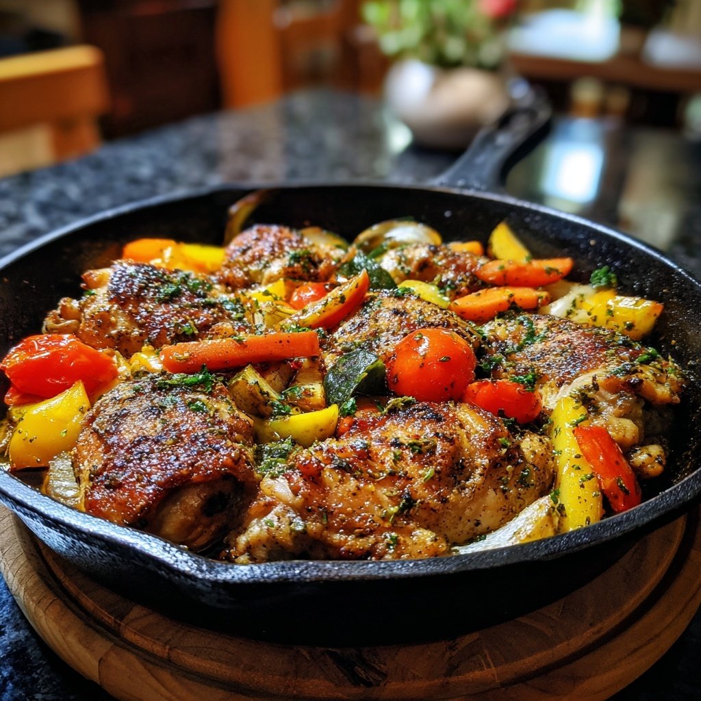 Savory One-Pan Chicken Dinner