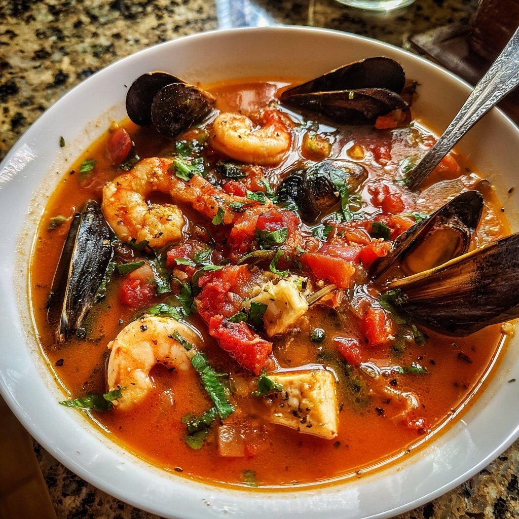 Rich and Hearty Italian Seafood Stew