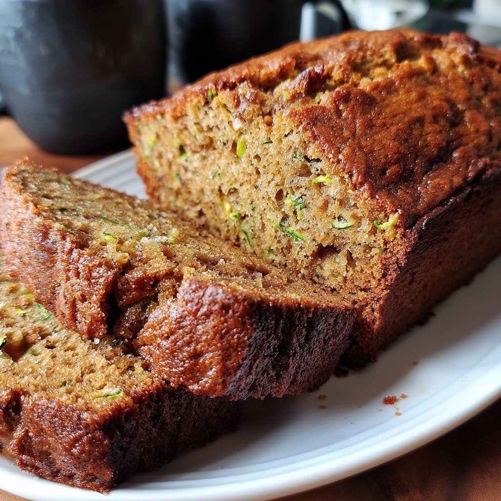 Zucchini Banana Bread Loaf