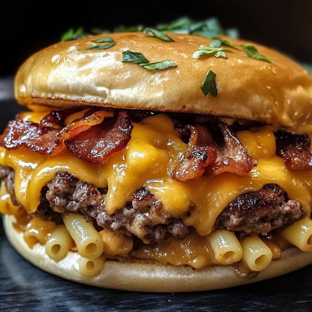 Loaded Bacon Cheeseburger Pasta