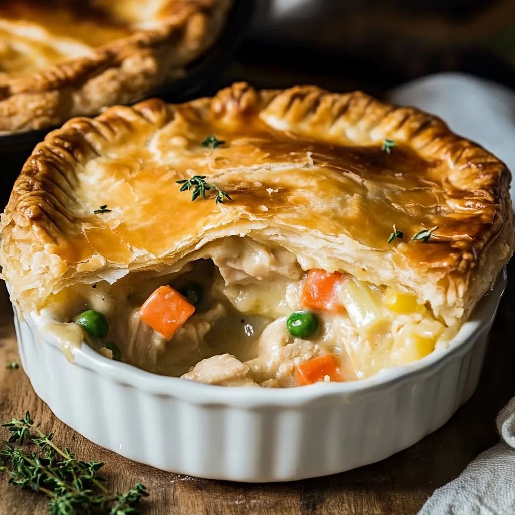 Ultimate Homemade Chicken Pot Pie with Flaky Crust and Creamy Filling