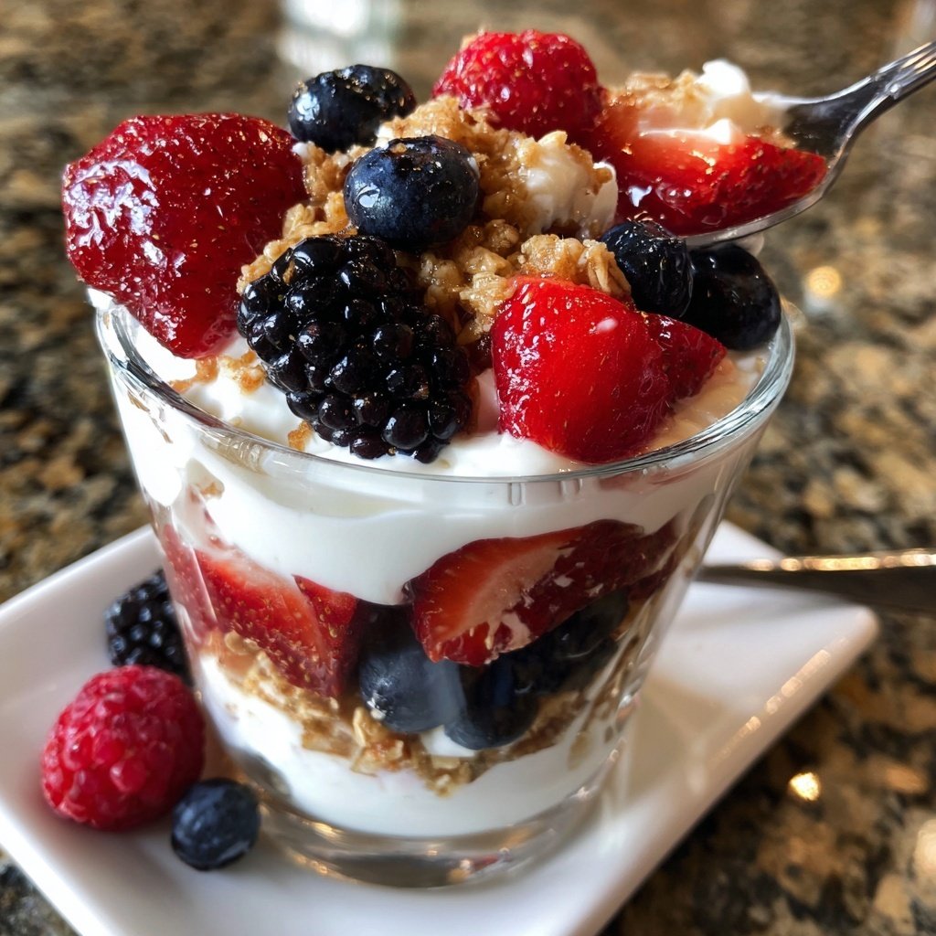 Greek Yogurt Berry Parfait