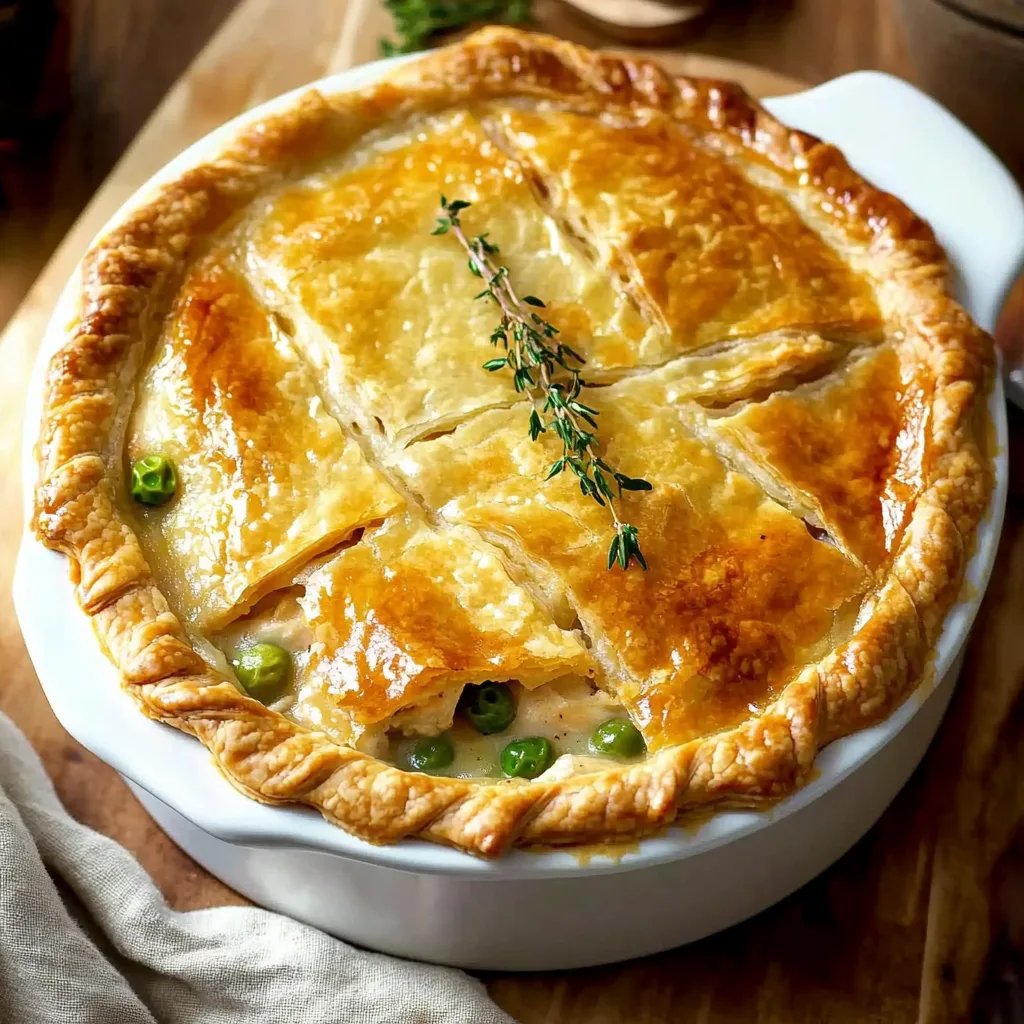 Double Crust Chicken Pot Pie