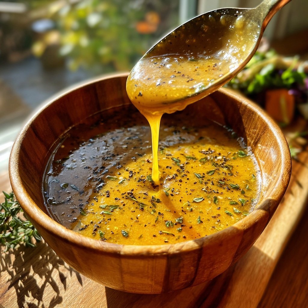 Lemon Maple Dijon Vinaigrette