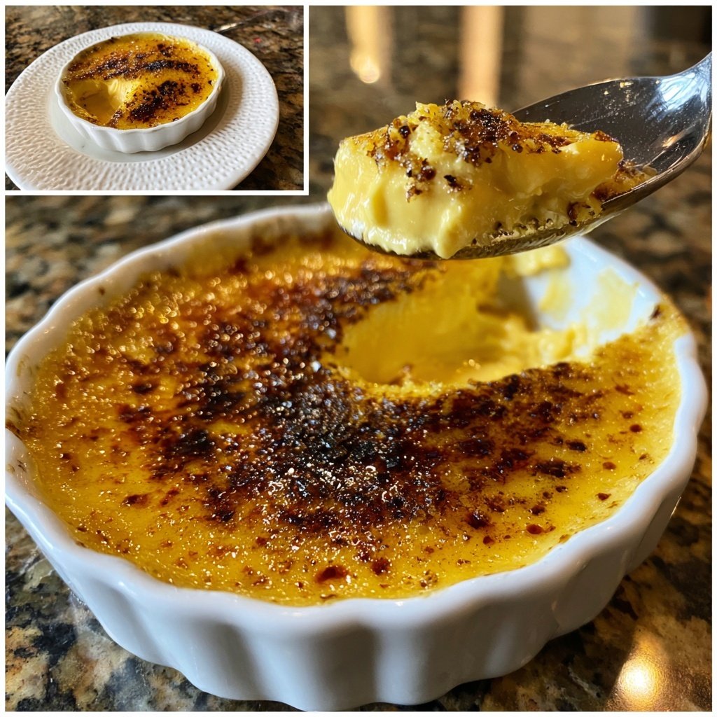 Easy Crème Brûlée Vanilla Torch