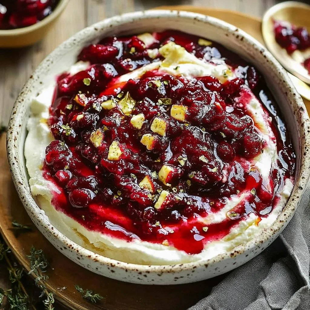 Cranberry Whipped Feta Dip: An Amazing Ultimate Recipe