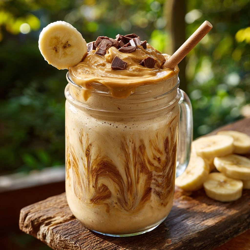 Banana Peanut Butter Smoothie