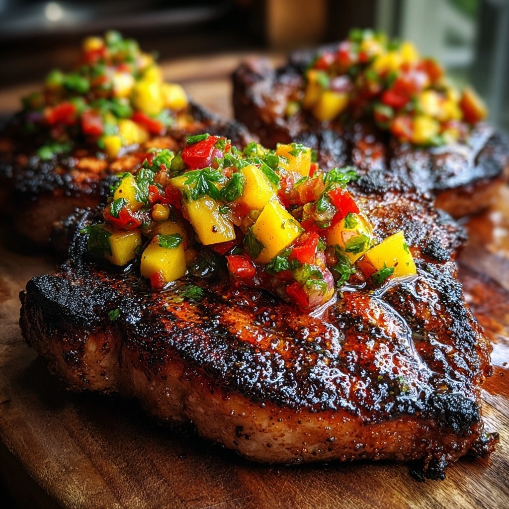 Island-Inspired Jamaican Pork Chop