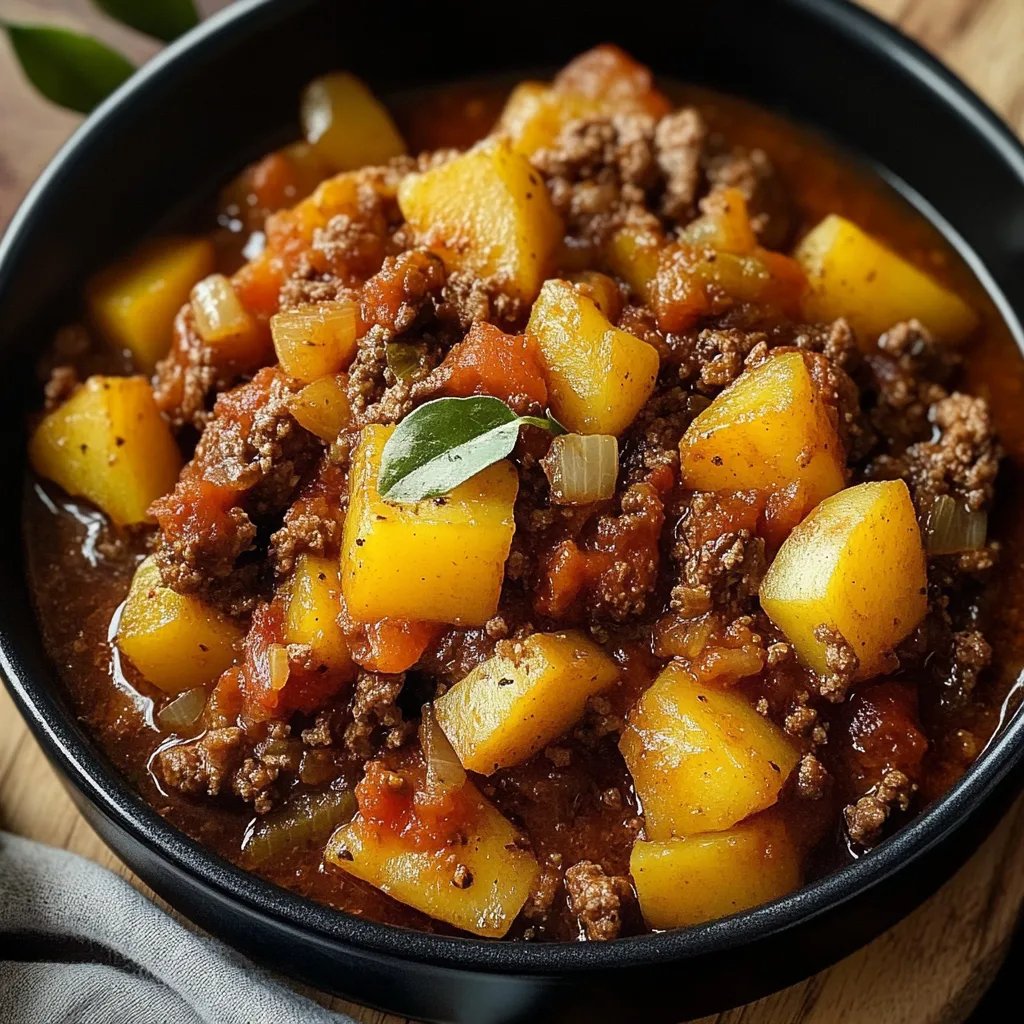 Easy Mexican Picadillo Recipe With Ground Beef and Potatoes