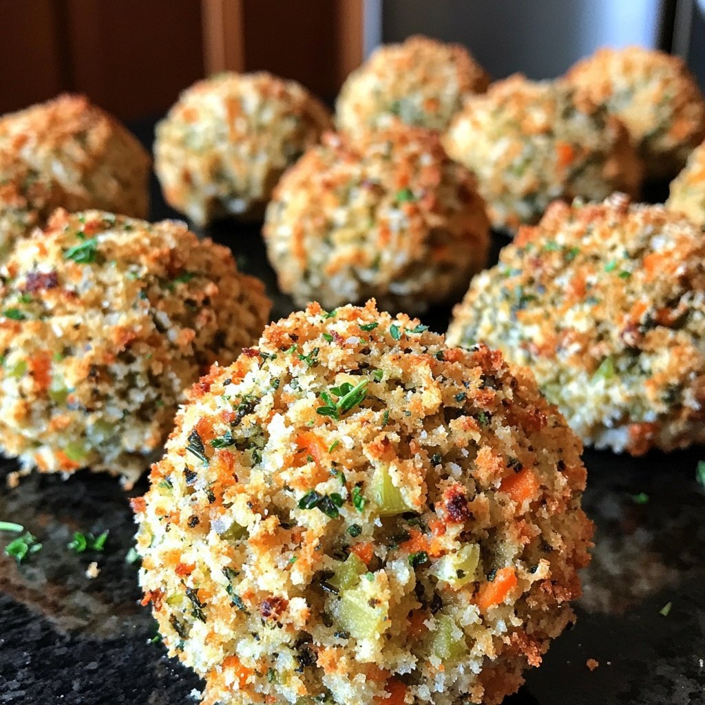 Turkey Stuffing Balls