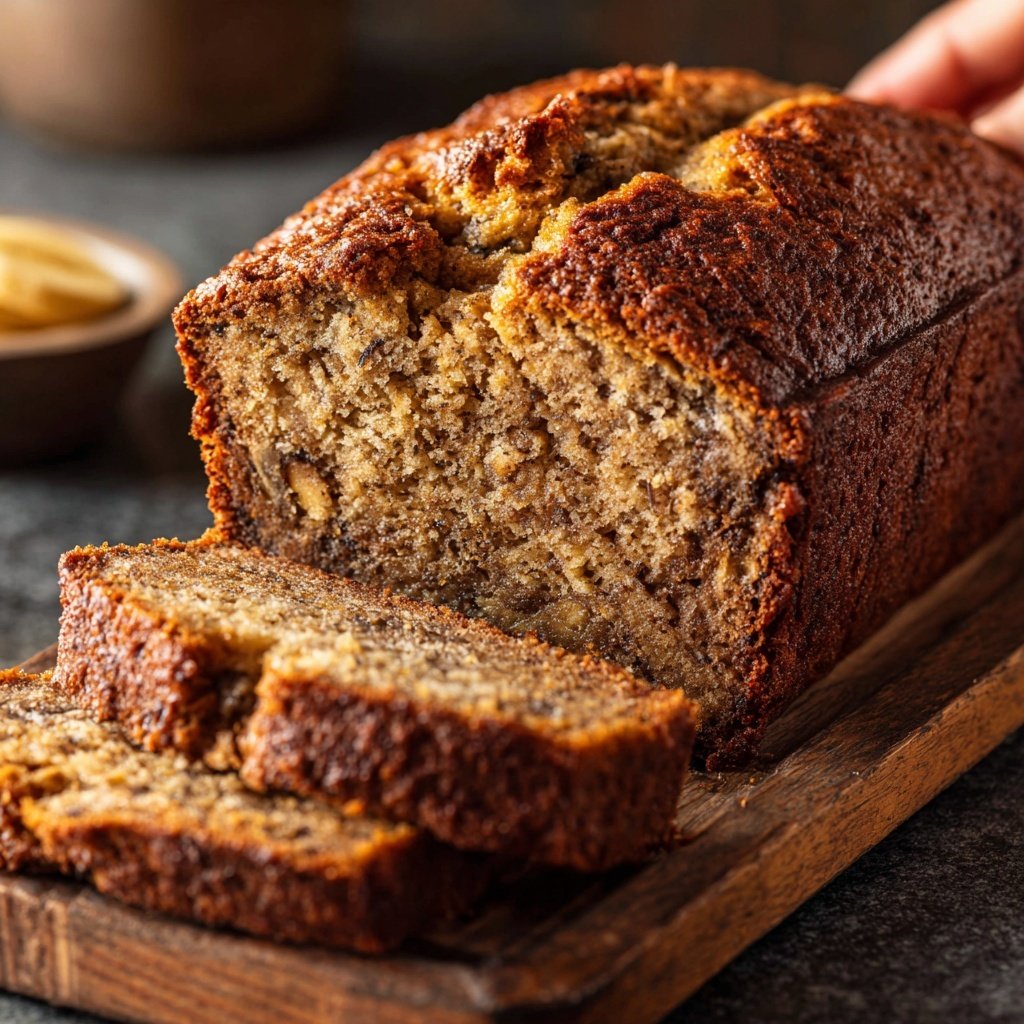 Gingerbread Banana Loaf