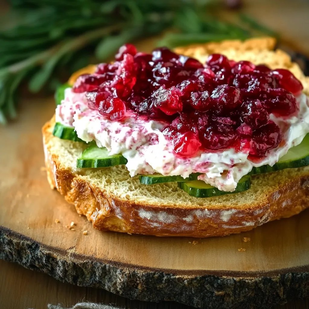 Cranberry Cream Cheese Sandwich Spread