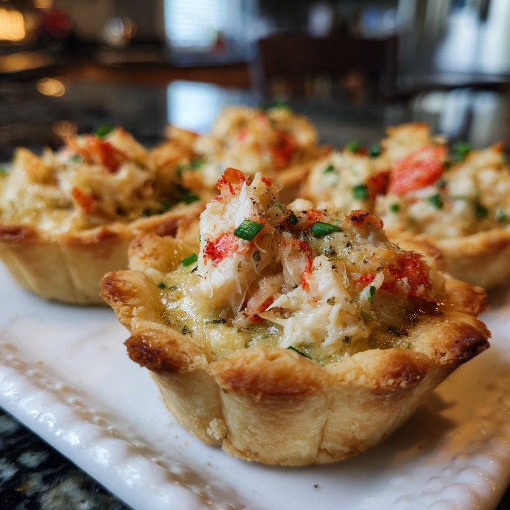 King Crab Appetizers Mini Tarts