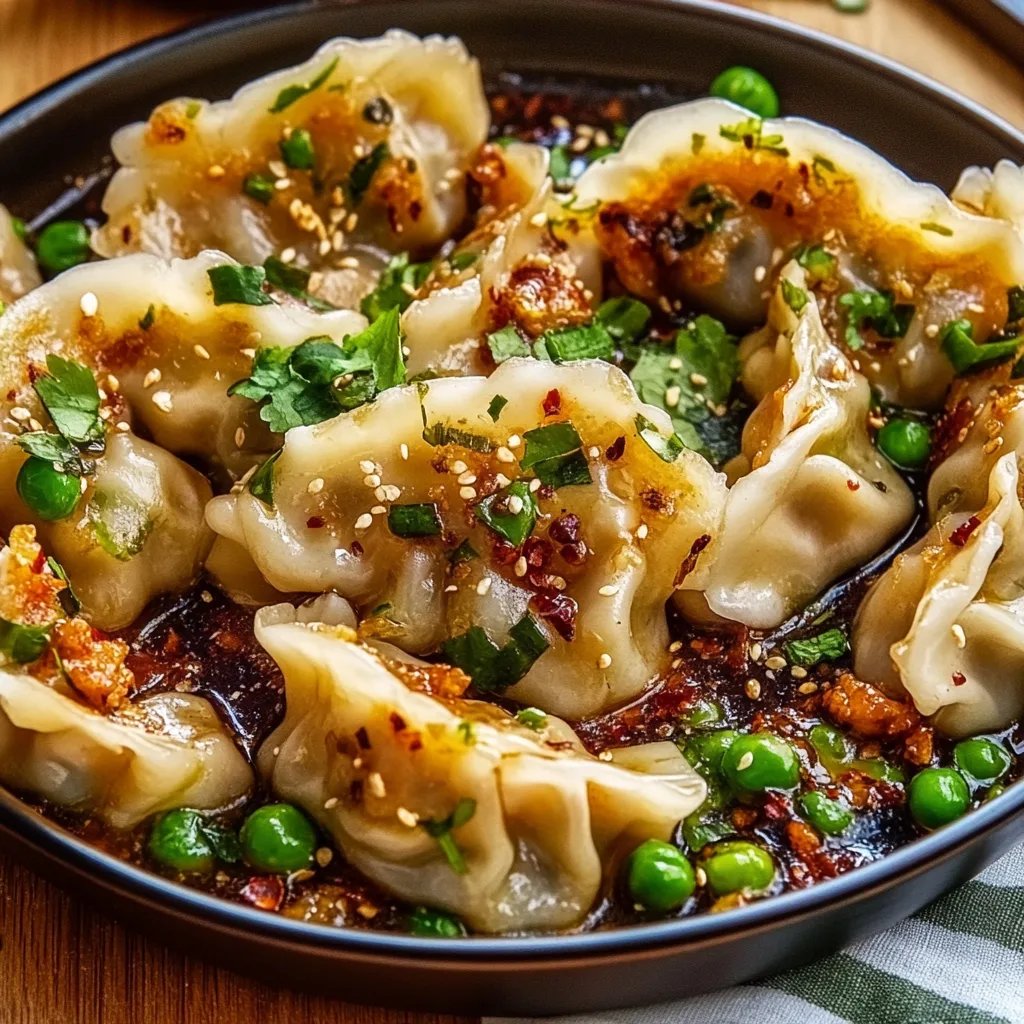 One Pan Dumplings