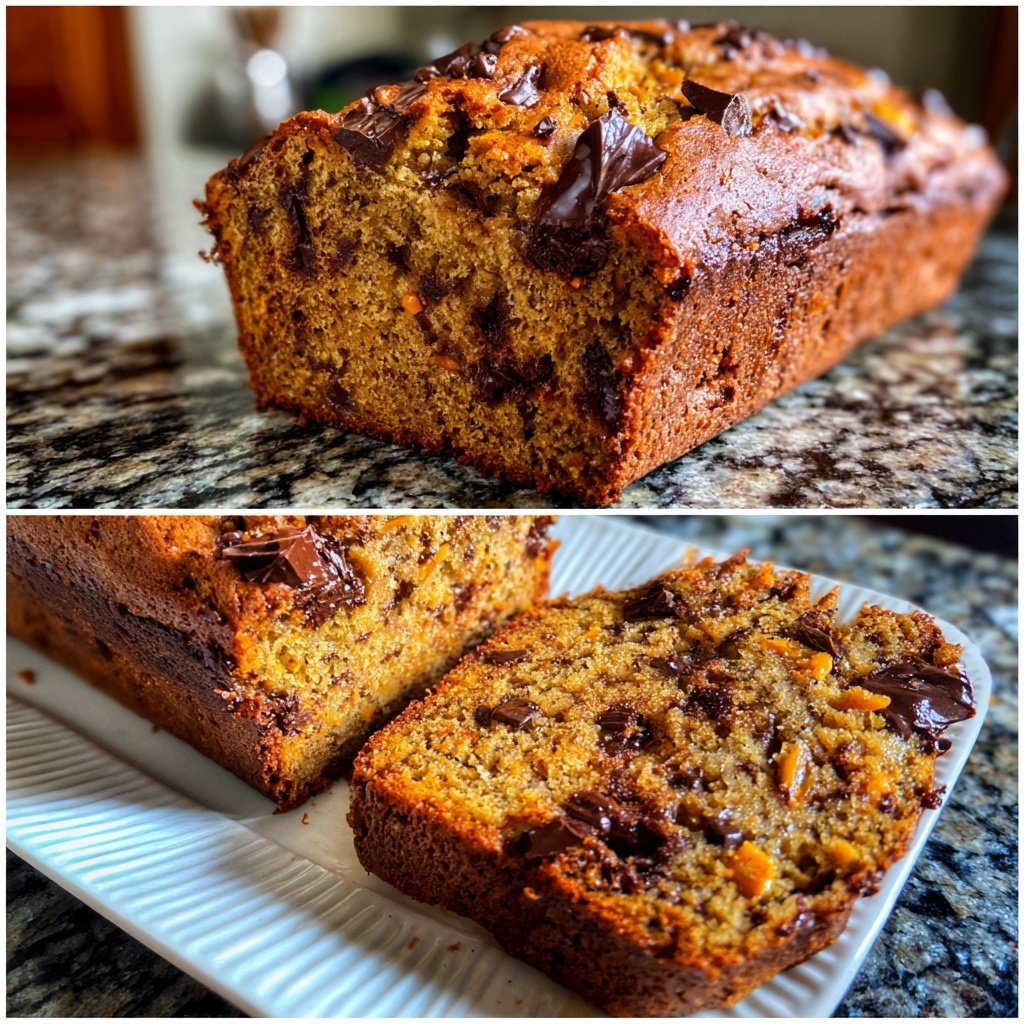 Chocolate Orange Banana Bread