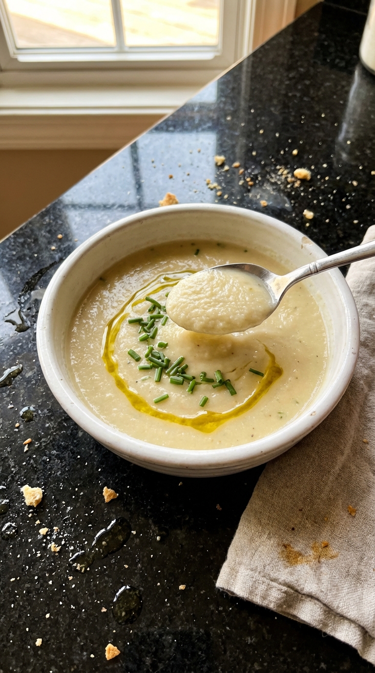 Celery Root and Apple Soup