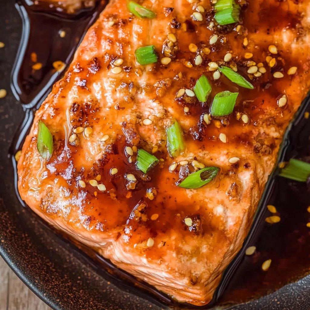 Brown Sugar Soy Sauce Salmon