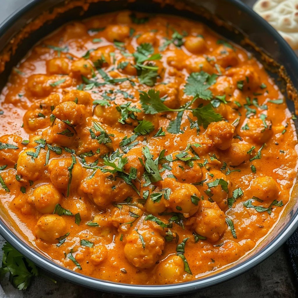 Indian Butter Chickpeas