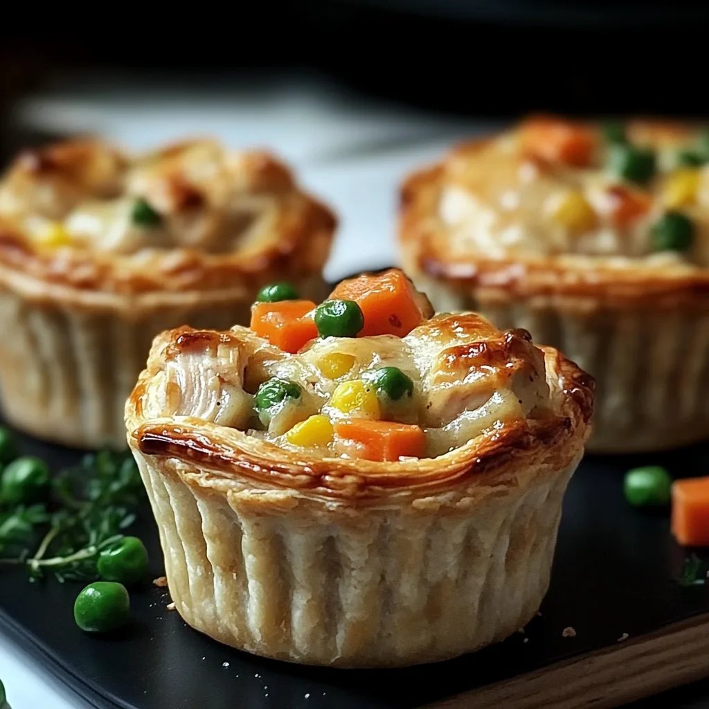 Easy Mini Chicken Pot Pie Muffins Recipe: An Amazing Ultimate Guide
