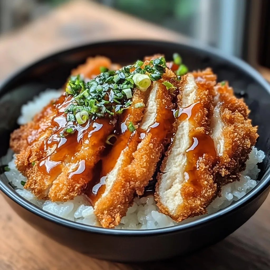 Irresistible Japanese Katsu Bowls with Tonkatsu Sauce