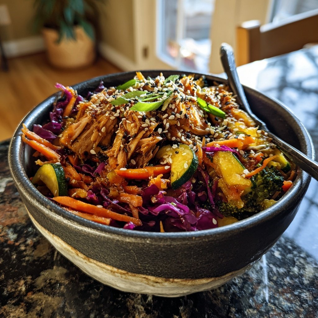 Sesame Ginger Salmon Bowl