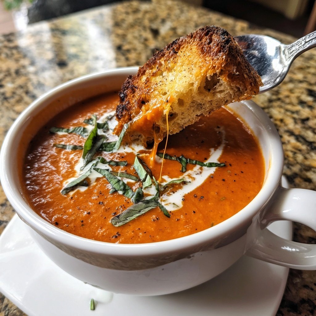 Smoky Roasted Tomato Soup