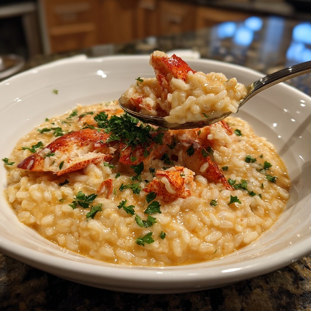 Lobster Risotto Creamy Seafood Elegant