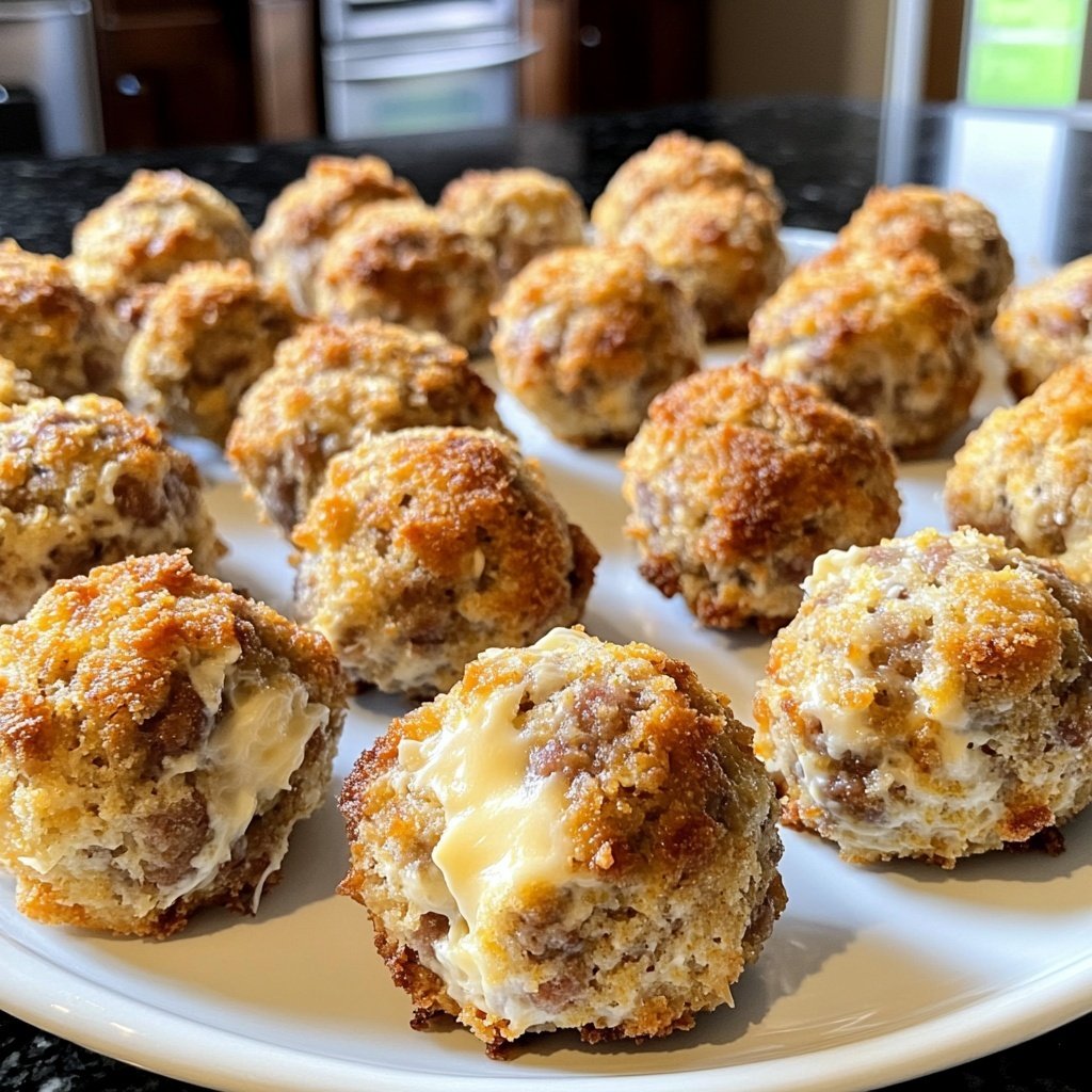 Cream Cheese Bisquick Sausage Ball