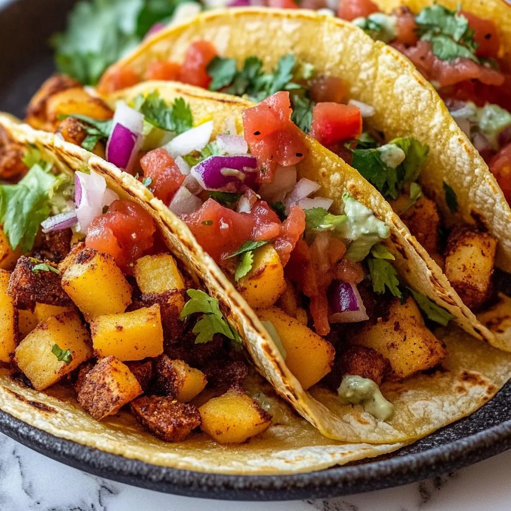 Vegan Potato Soft Tacos: An Incredible Ultimate Recipe for 10