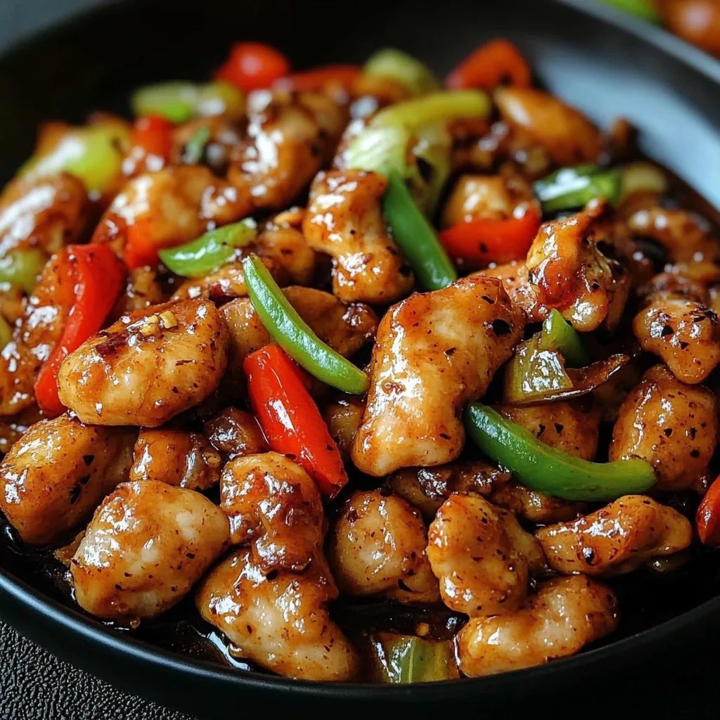 Black Pepper Chicken