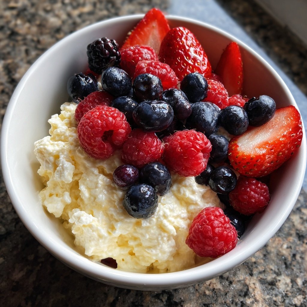Cottage Cheese Breakfast Bowl