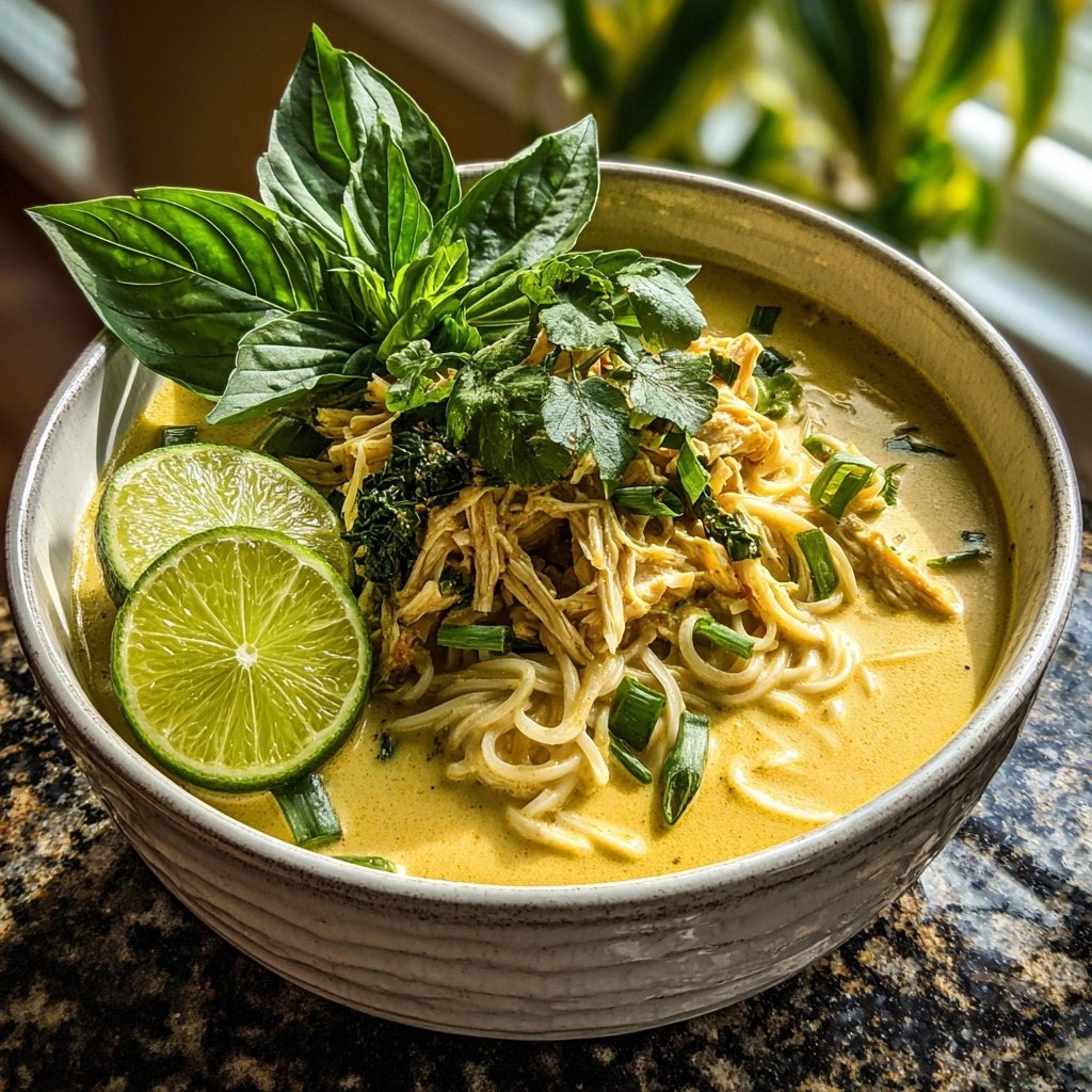 Thai Noodle Soup Coconut Curry