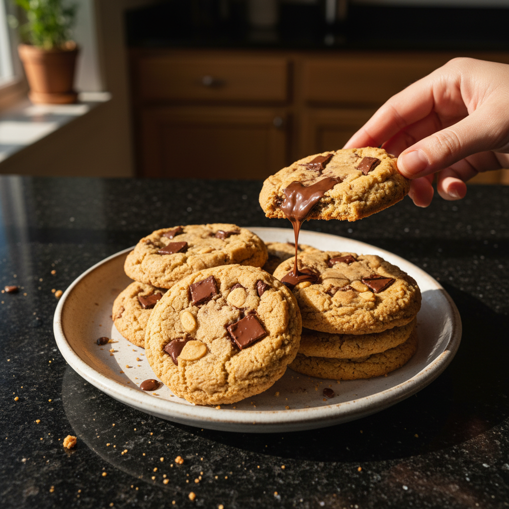 Peanut Butter Chocolate Chip Cookies